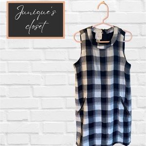 Little Girls Black and White Dress